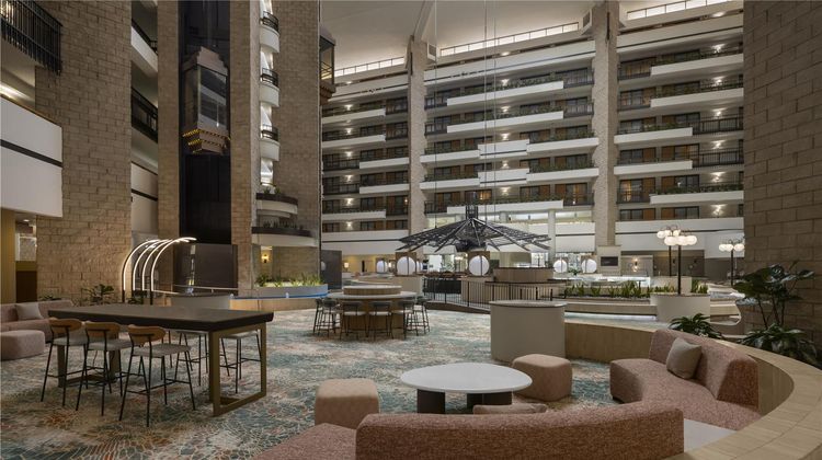 Embassy Suites Intl Drive ICON Park Lobby
