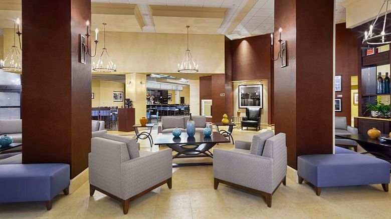 <b>DoubleTree by Hilton Orlando Downtown Lobby</b>. Images powered by <a href="https://iceportal.shijigroup.com/" title="IcePortal" target="_blank">IcePortal</a>.