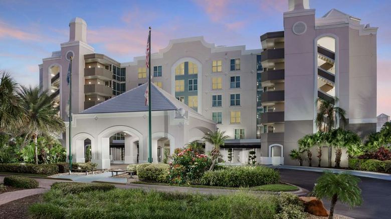 Embassy Suites Lake Buena Vista Resort Exterior. Images powered by <a href="https://iceportal.shijigroup.com" target="_blank" rel="noopener">Ice Portal</a>.