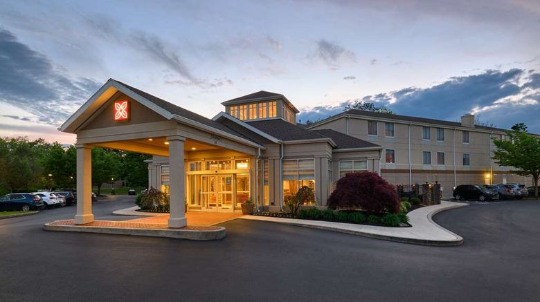 <b>Hilton Garden Inn Hershey Exterior</b>. Images powered by <a href="https://iceportal.shijigroup.com/" title="IcePortal" target="_blank">IcePortal</a>.