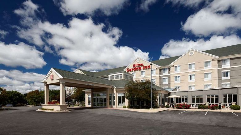 <b>Hilton Garden Inn Merrillville Exterior</b>. Images powered by <a href="https://iceportal.shijigroup.com/" title="IcePortal" target="_blank">IcePortal</a>.
