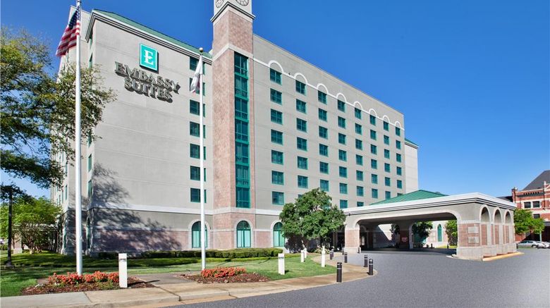 Embassy Suites Montgomery Exterior. Images powered by <a href="https://iceportal.shijigroup.com" target="_blank" rel="noopener">Ice Portal</a>.