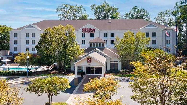 Hilton Garden Inn Montgomery East Exterior. Images powered by <a href="https://iceportal.shijigroup.com" target="_blank" rel="noopener">Ice Portal</a>.