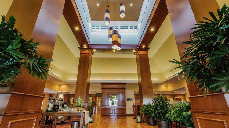 Hilton Garden Inn Manchester Downtown Lobby