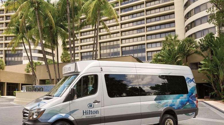 <b>Hilton Miami Airport Blue Lagoon Exterior</b>. Images powered by <a href="https://iceportal.shijigroup.com/" title="IcePortal" target="_blank">IcePortal</a>.