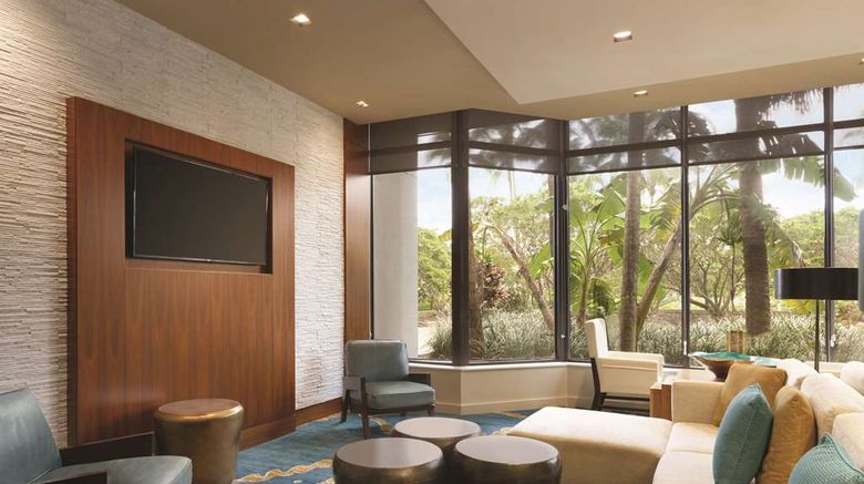 <b>Hilton Miami Airport Blue Lagoon Lobby</b>. Images powered by <a href="https://iceportal.shijigroup.com/" title="IcePortal" target="_blank">IcePortal</a>.