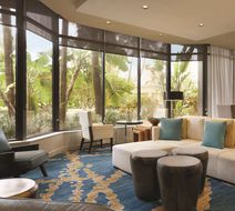 Hilton Miami Airport Blue Lagoon Lobby