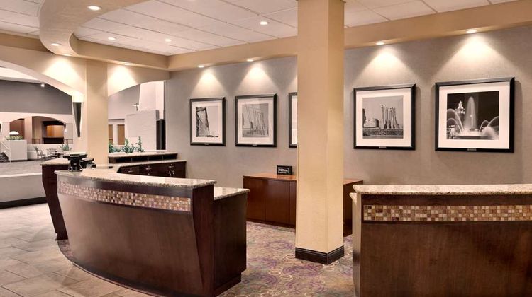 Embassy Suites Hotel Airport Lobby