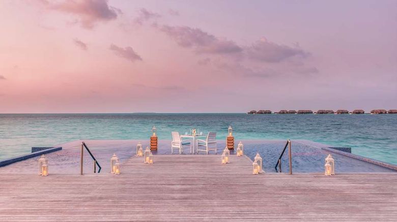 <b>Conrad Maldives Rangali Island Restaurant</b>. Images powered by <a href=https://www.travelagewest.com/Hotels/Ari-Atoll-Maldives/