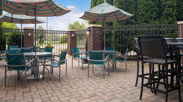 <b>Hilton Garden Inn Madison West/Middleton Exterior</b>. Images powered by <a href="https://iceportal.shijigroup.com/" title="IcePortal" target="_blank">IcePortal</a>.