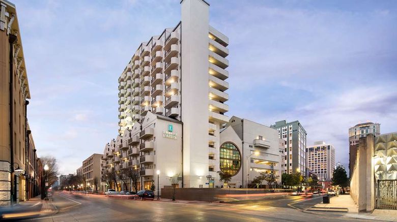 Embassy Suites by Hilton New Orleans Exterior. Images powered by <a href="https://iceportal.shijigroup.com" target="_blank" rel="noopener">Ice Portal</a>.