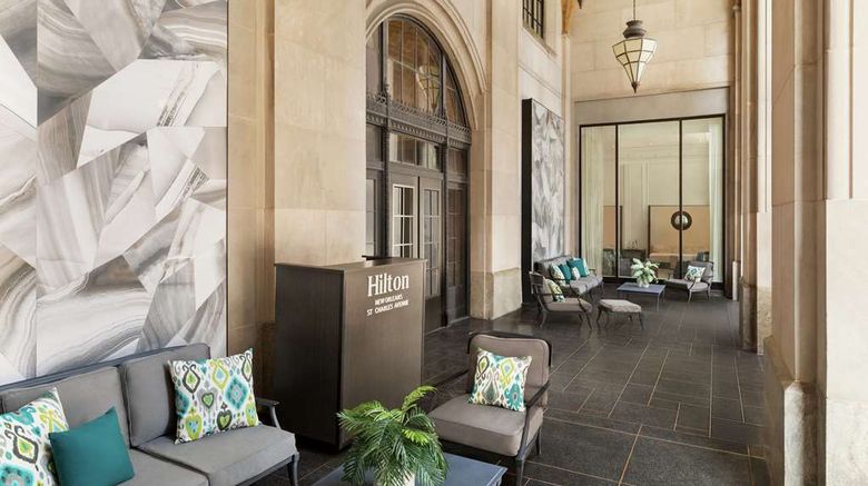 <b>Hilton New Orleans/St Charles Avenue Lobby</b>. Images powered by <a href="https://iceportal.shijigroup.com/" title="IcePortal" target="_blank">IcePortal</a>.