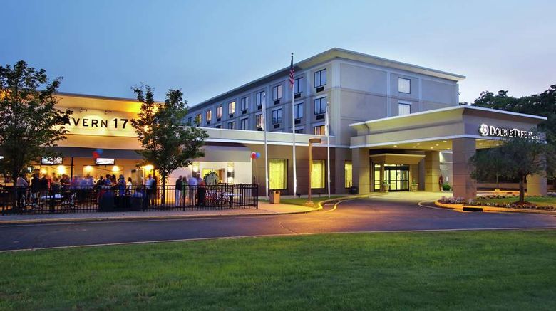 <b>Doubletree Mahwah Exterior</b>. Images powered by <a href="https://iceportal.shijigroup.com/" title="IcePortal" target="_blank">IcePortal</a>.