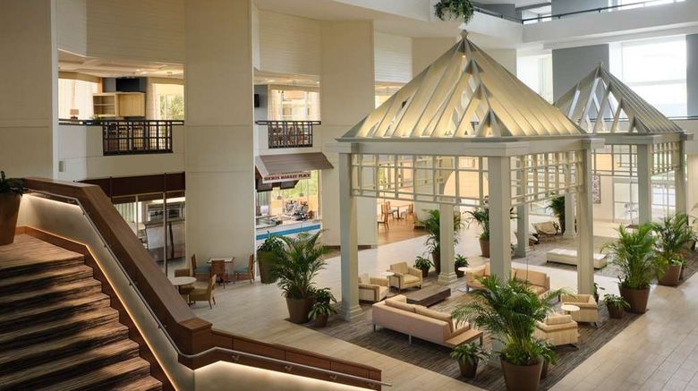 <b>Hilton Myrtle Beach Resort Lobby</b>. Images powered by <a href="https://iceportal.shijigroup.com/" title="IcePortal" target="_blank">IcePortal</a>.