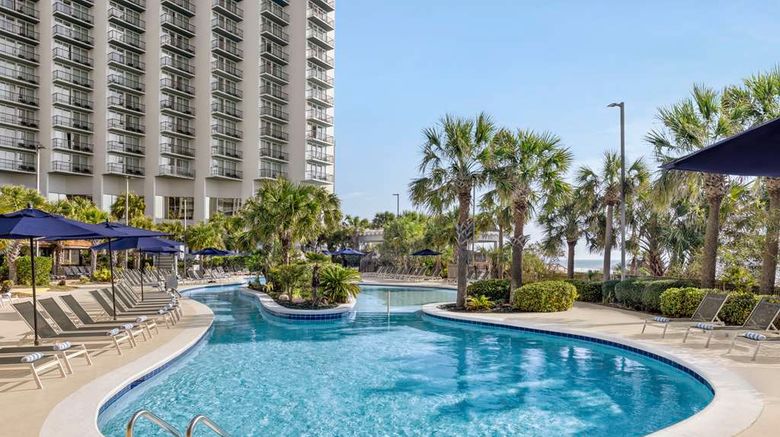 <b>Hilton Myrtle Beach Resort Pool</b>. Images powered by <a href="https://iceportal.shijigroup.com/" title="IcePortal" target="_blank">IcePortal</a>.