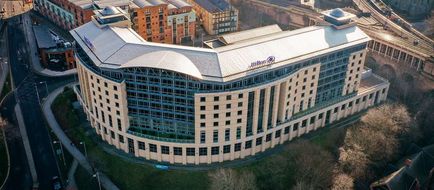 Hilton Newcastle Tyne Bridge Exterior