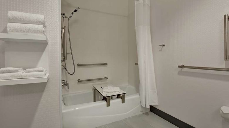 <b>Hampton Inn & Suites Newark Riverwalk Room</b>. Images powered by <a href="https://iceportal.shijigroup.com/" title="IcePortal" target="_blank">IcePortal</a>.