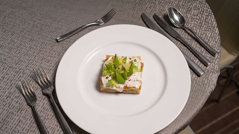 <b>Conrad New York Downtown Restaurant</b>. Images powered by <a href=https://www.travelagewest.com/Hotels/New-York-NY/