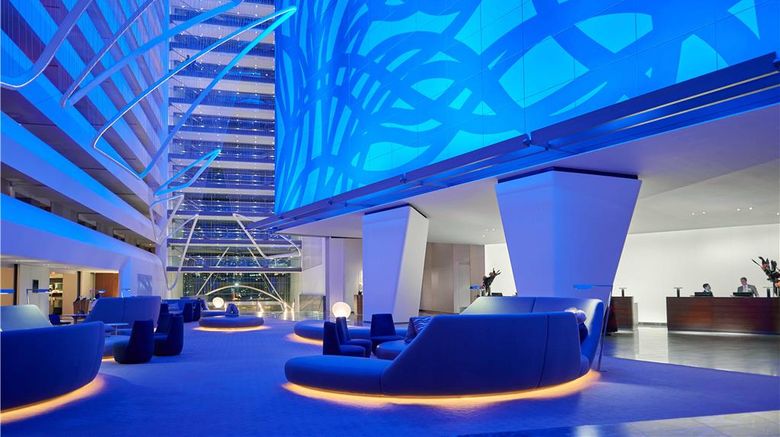 <b>Conrad New York Downtown Lobby</b>. Images powered by <a href=https://www.travelagewest.com/Hotels/New-York-NY/