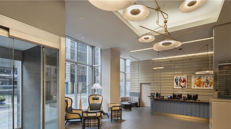Hilton New York Fashion District Hotel Lobby