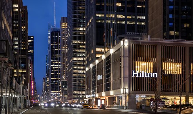New York Hilton Midtown Exterior