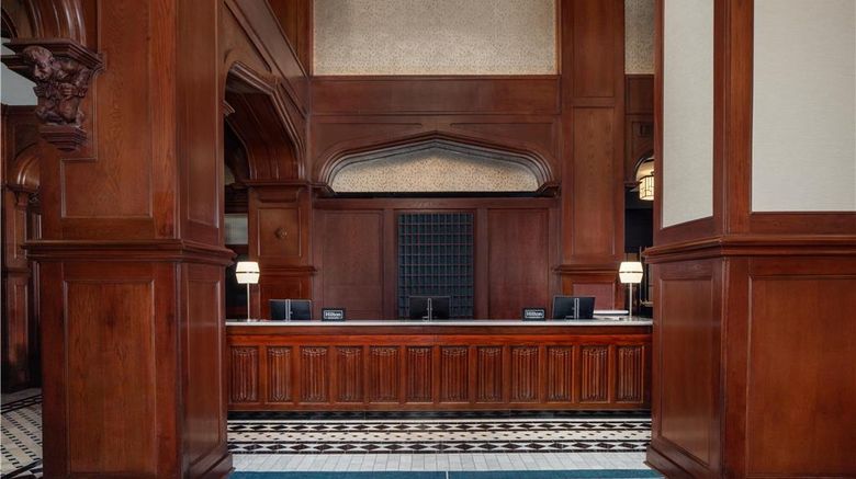 <b>The Skirvin Hilton Oklahoma City Lobby</b>. Images powered by <a href="https://iceportal.shijigroup.com/" title="IcePortal" target="_blank">IcePortal</a>.