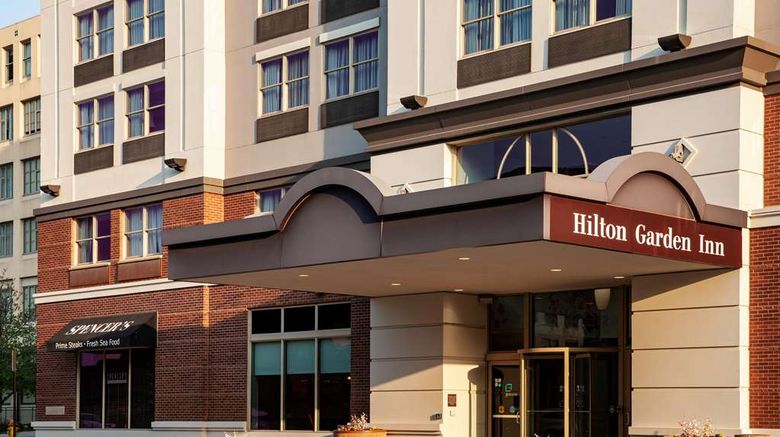 <b>Hilton Garden Inn Omaha Dwntwn/Old Mkt Exterior</b>. Images powered by <a href="https://iceportal.shijigroup.com/" title="IcePortal" target="_blank">IcePortal</a>.