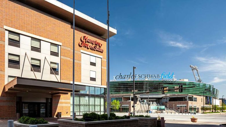 <b>Hilton Garden Inn Omaha Dwntwn/Old Mkt Exterior</b>. Images powered by <a href="https://iceportal.shijigroup.com/" title="IcePortal" target="_blank">IcePortal</a>.