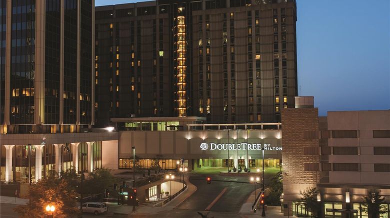 DoubleTree by Hilton Hotel Downtown Exterior. Images powered by <a href="https://iceportal.shijigroup.com" target="_blank" rel="noopener">Ice Portal</a>.