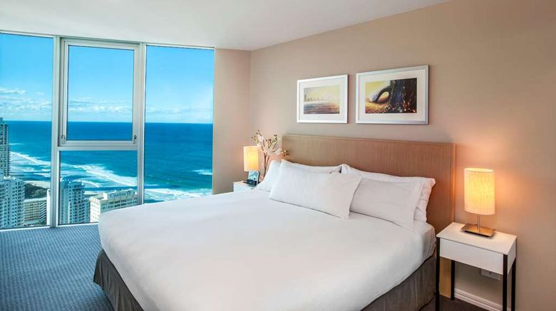 <b>Hilton Surfers Paradise Hotel Room</b>. Images powered by <a href="https://iceportal.shijigroup.com/" title="IcePortal" target="_blank">IcePortal</a>.