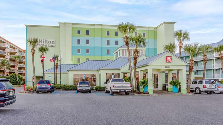 Hilton Garden Inn Orange Beach Exterior. Images powered by <a href="https://iceportal.shijigroup.com" target="_blank" rel="noopener">Ice Portal</a>.