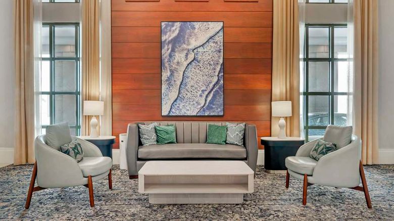 <b>Hilton Virginia Beach Oceanfront Lobby</b>. Images powered by <a href="https://iceportal.shijigroup.com/" title="IcePortal" target="_blank">IcePortal</a>.