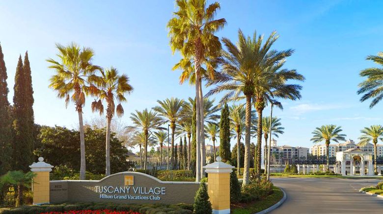 <b>Hilton Grand Vacation Tuscany Village Exterior</b>. Images powered by <a href="https://iceportal.shijigroup.com/" title="IcePortal" target="_blank">IcePortal</a>.