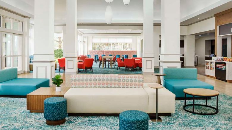 <b>Hilton Garden Inn Orlando at SeaWorld Lobby</b>. Images powered by <a href="https://iceportal.shijigroup.com/" title="IcePortal" target="_blank">IcePortal</a>.