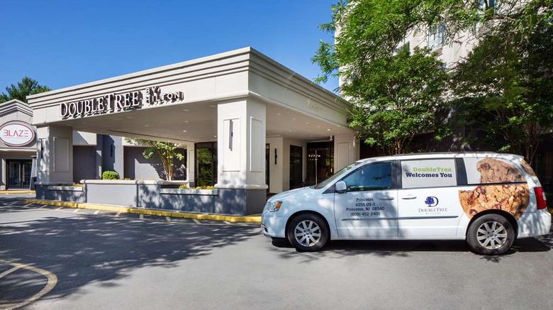 <b>Doubletree Hotel Princeton Exterior</b>. Images powered by <a href="https://iceportal.shijigroup.com/" title="IcePortal" target="_blank">IcePortal</a>.