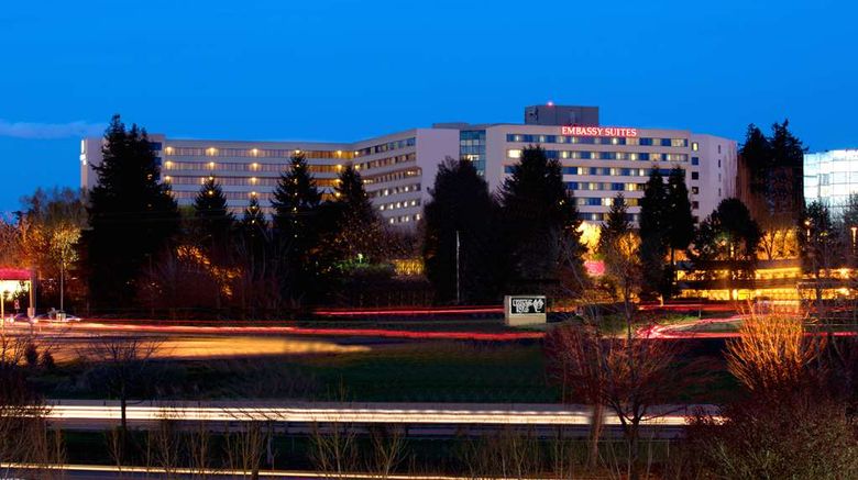 <b>Embassy Suites by Hilton Portland Tigard Exterior</b>. Images powered by <a href="https://iceportal.shijigroup.com/" title="IcePortal" target="_blank">IcePortal</a>.