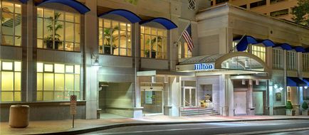 Hilton Portland Downtown Exterior