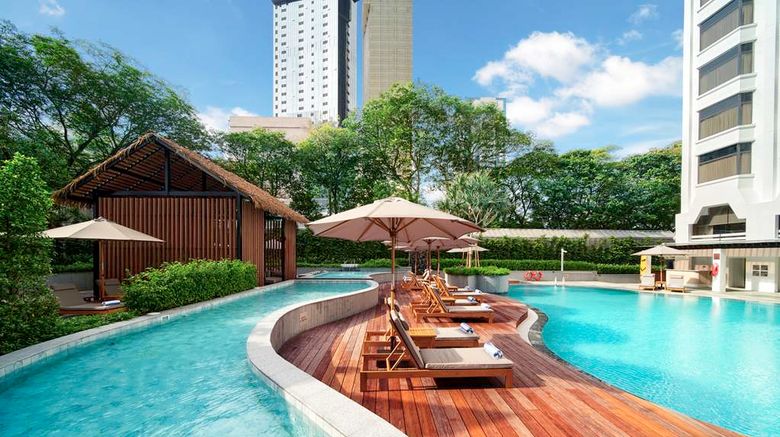 <b>Hilton Petaling Jaya Pool</b>. Images powered by <a href="https://iceportal.shijigroup.com/" title="IcePortal" target="_blank">IcePortal</a>.