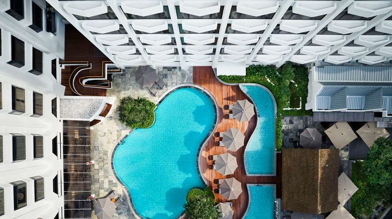 <b>Hilton Petaling Jaya Pool</b>. Images powered by <a href="https://iceportal.shijigroup.com/" title="IcePortal" target="_blank">IcePortal</a>.