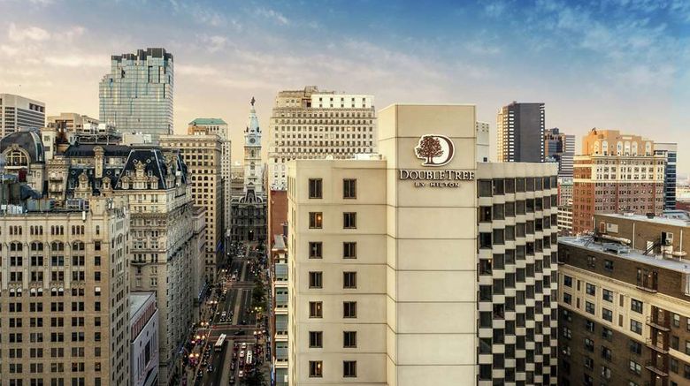 <b>DoubleTree by Hilton Hotel Center City Exterior</b>. Images powered by <a href="https://iceportal.shijigroup.com/" title="IcePortal" target="_blank">IcePortal</a>.