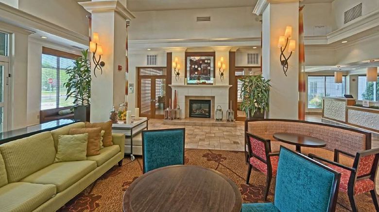 <b>Hilton Garden Inn Mt Laurel Lobby</b>. Images powered by <a href="https://iceportal.shijigroup.com/" title="IcePortal" target="_blank">IcePortal</a>.