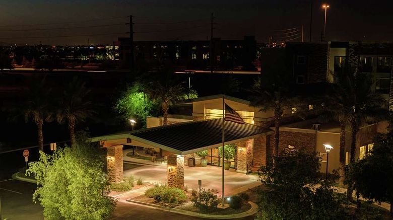 <b>Homewood Suites Chandler Fashion Center Exterior</b>. Images powered by <a href="https://iceportal.shijigroup.com/" title="IcePortal" target="_blank">IcePortal</a>.