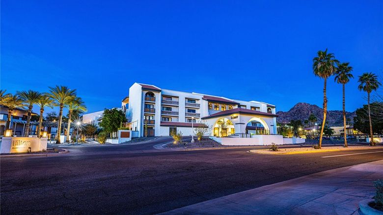 Hilton Phoenix Resort at the Peak Exterior. Images powered by <a href="https://iceportal.shijigroup.com" target="_blank" rel="noopener">Ice Portal</a>.