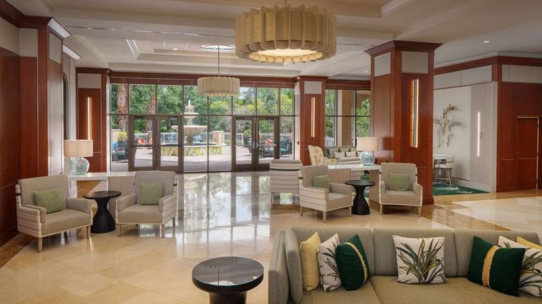 <b>Hilton St Petersburg Carillon Park Lobby</b>. Images powered by <a href="https://iceportal.shijigroup.com/" title="IcePortal" target="_blank">IcePortal</a>.