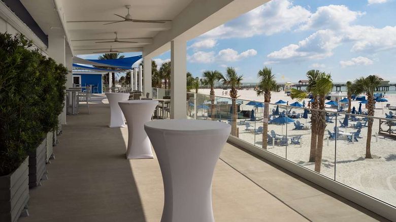 <b>Hilton Clearwater Beach Resort Exterior</b>. Images powered by <a href="https://iceportal.shijigroup.com/" title="IcePortal" target="_blank">IcePortal</a>.
