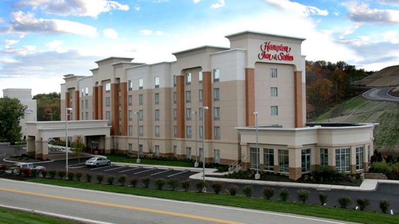 Hampton Inn  and  Suites Meadow Lands Exterior. Images powered by <a href="https://iceportal.shijigroup.com" target="_blank" rel="noopener">Ice Portal</a>.