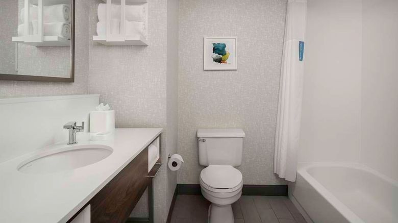 <b>Hampton Inn Pittsburgh/Monroeville Room</b>. Images powered by <a href="https://iceportal.shijigroup.com/" title="IcePortal" target="_blank">IcePortal</a>.