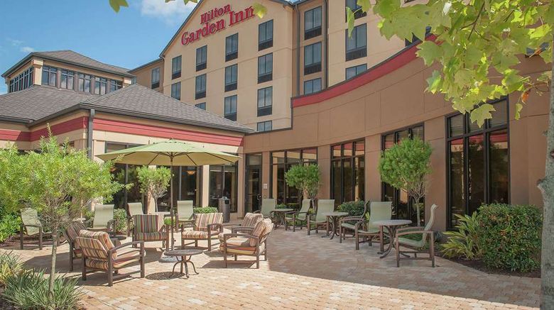 <b>Hilton Garden Inn Pensacola Airport Exterior</b>. Images powered by <a href="https://iceportal.shijigroup.com/" title="IcePortal" target="_blank">IcePortal</a>.