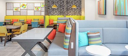 Hampton Inn Pensacola Beach Gulf Front Lobby