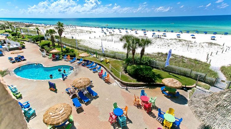 <b>Hampton Inn Pensacola Beach Gulf Front Pool</b>. Images powered by <a href="https://iceportal.shijigroup.com/" title="IcePortal" target="_blank">IcePortal</a>.